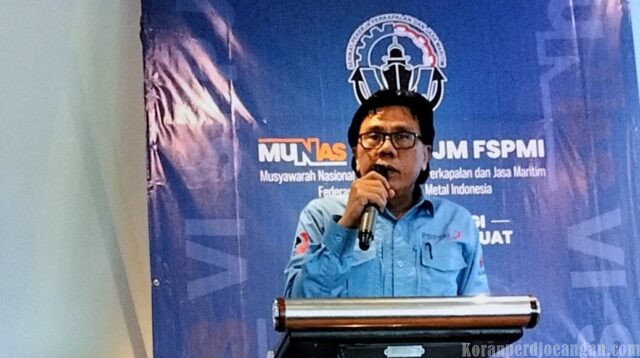 Jamsari, S.H. Resmi Buka Munas VII SPPJM FSPMI; “Bergerak Sinergi Wujudkan SPPJM Kuat”