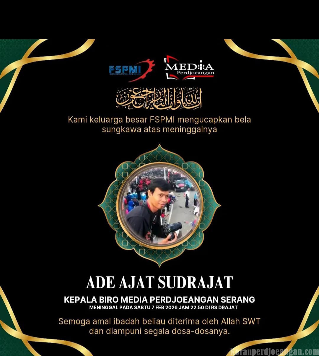 Berita Duka: Korlipda Media Perdjoeangan Serang, Tutup Usia