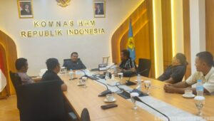 Pasca Mengikuti Kongres, Pengurus FSPMI Labuhanbatu Sambangi Pejabat Komnas HAM