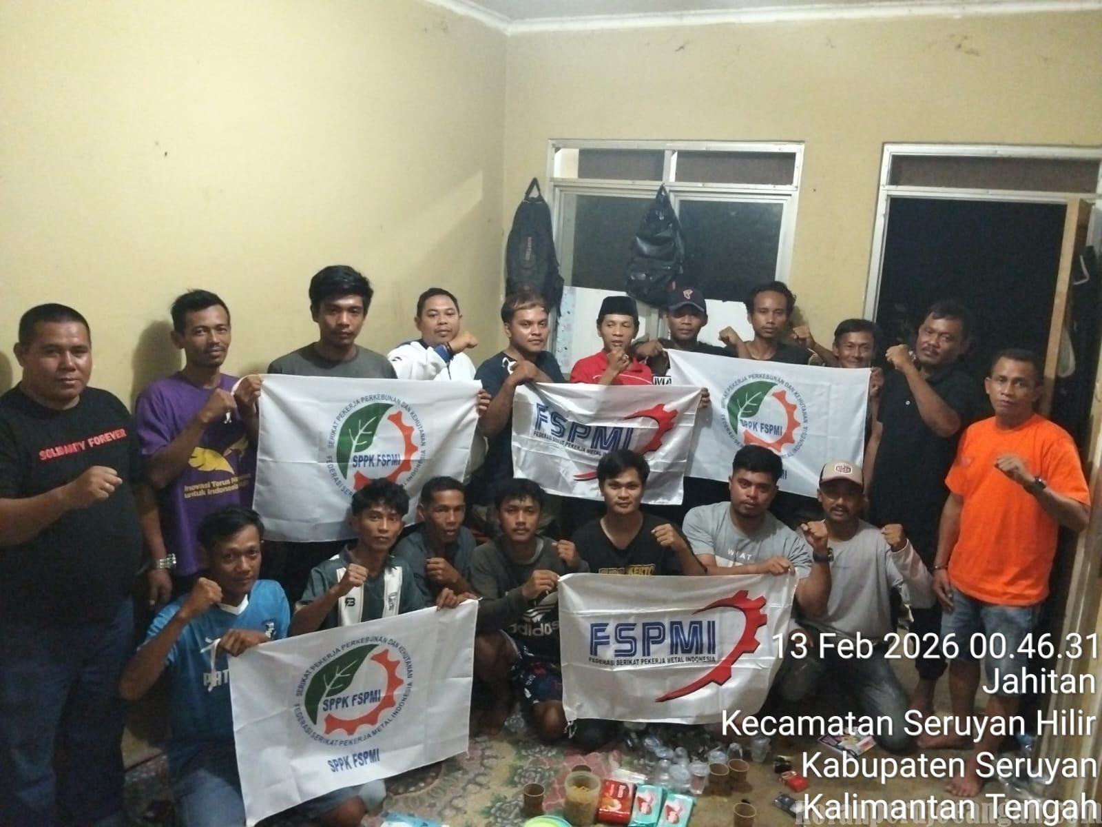 KC FSPMI Ketapang Kukuhkan PUK SPPK FSPMI PT GBSM di Kalimantan Tengah, Perluas Kekuatan Pasca Kongres VII 2026