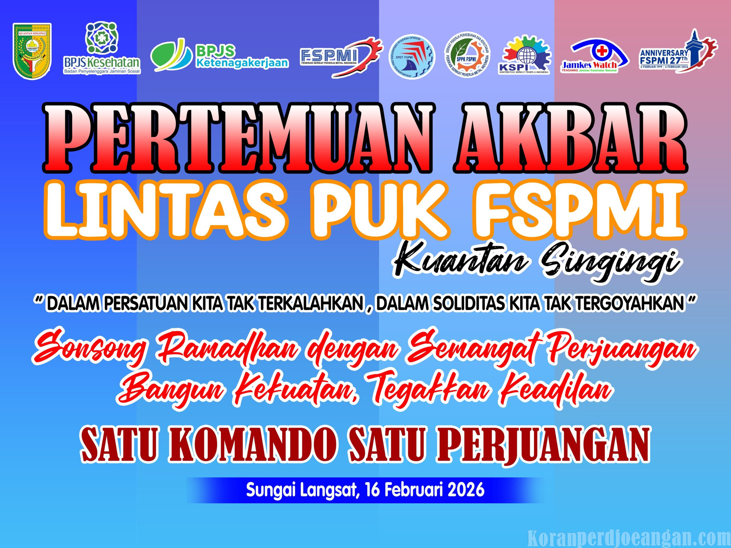 FSPMI Kuantan Singingi Akan Gelar Pertemuan Akbar Lintas PUK, Ratusan Anggota Siap Hadir