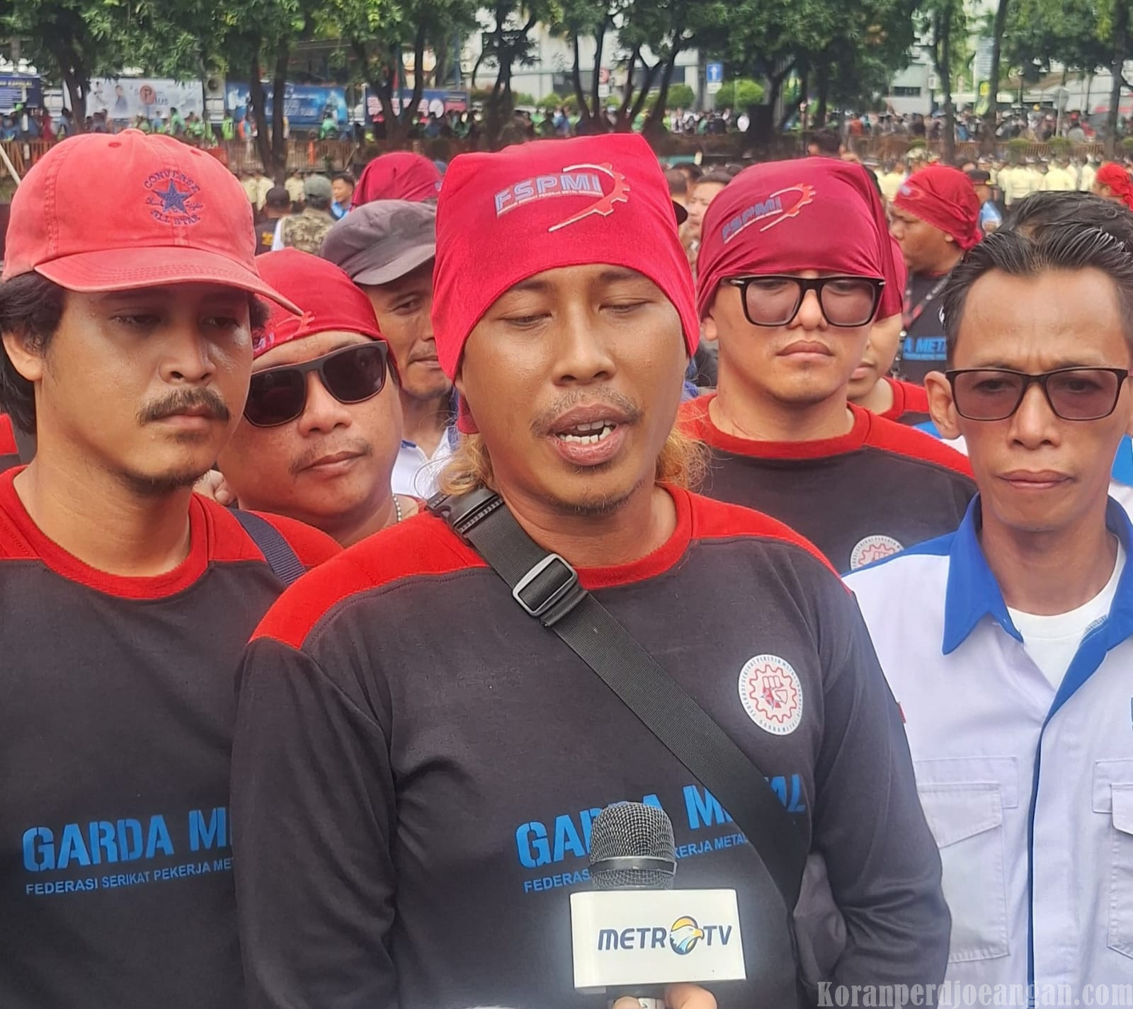 FSPMI dan Garda Metal DKI Tunjukkan Komitmen Jaga Kamtibmas, Hadiri Apel Akbar di Polda Metro Jaya