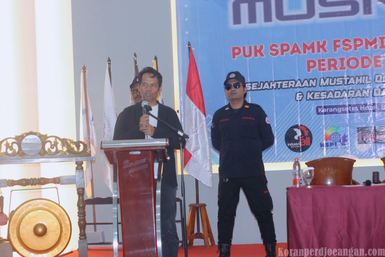 Engkos Kosasih: Sinergi dengan Manajemen Kunci Harmonis dan Kesejahteraan PUK FCC