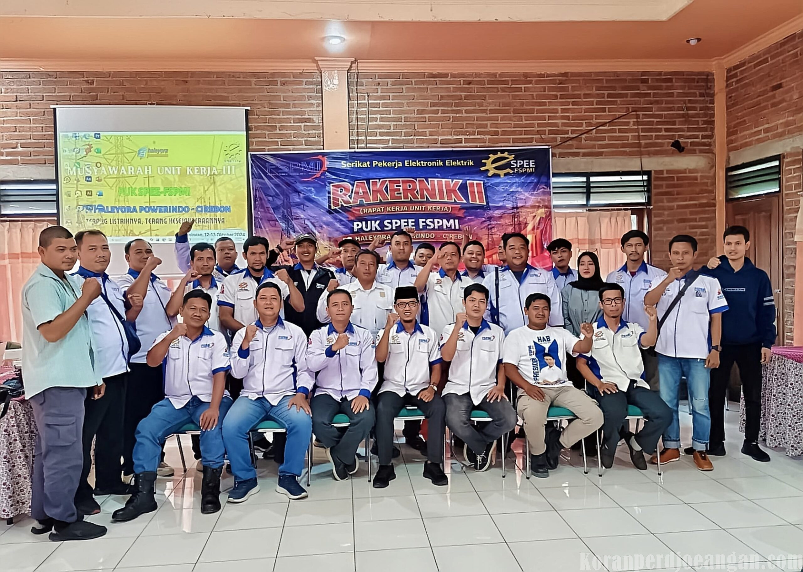 Rakernik II PUK SPEE FSPMI PT Haleyora Powerindo Cirebon: Perkuat Soliditas, Susun Strategi Perjuangan 2026