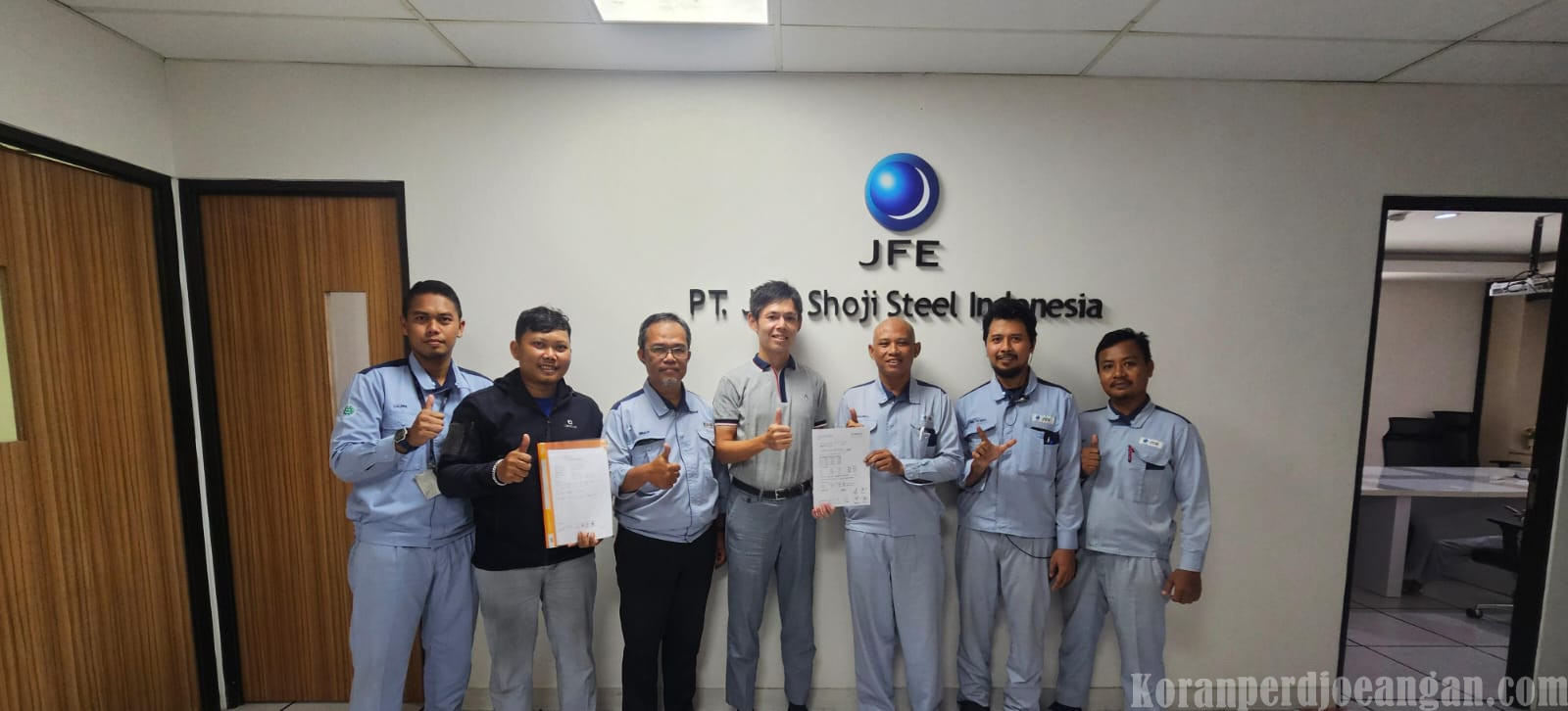 Manajemen dan PUK SPL FSPMI PT. JFE Shoji Stell Indonesia Sepakati Kenaikan Upah 2026