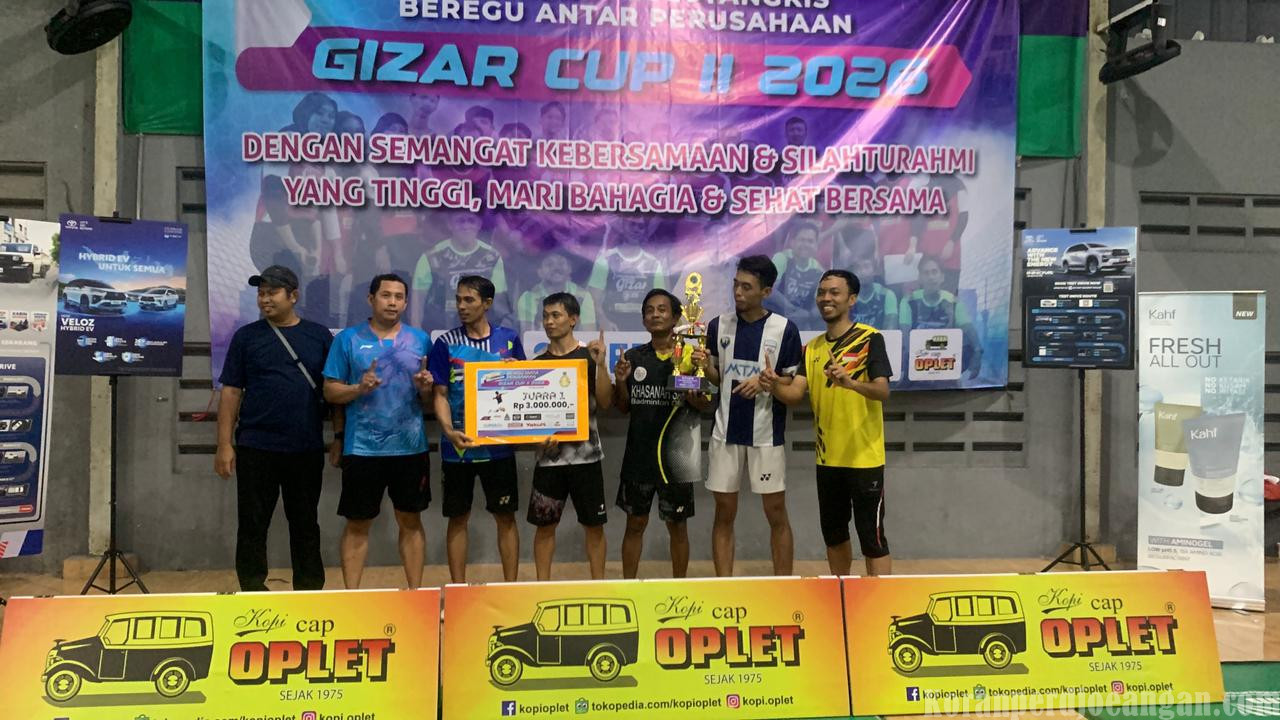 Tumbangkan Aisin dan Epson, Tim Bulutangkis MTM Sabet Juara Gizar Cup 2026