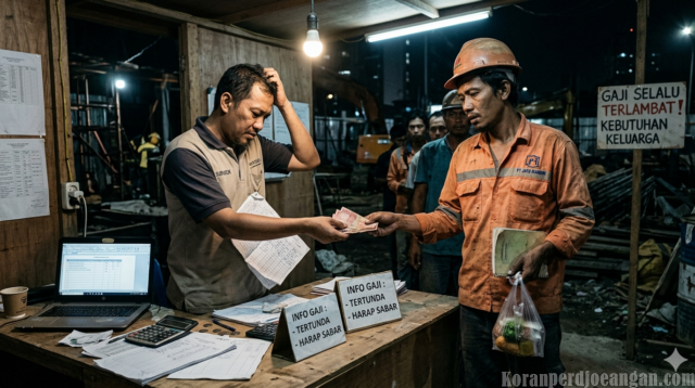 Upah Pekerja PT. MKM Terus Terlambat, Pekerja Terpaksa Berhutang Penuhi Kebutuhan Keluarga