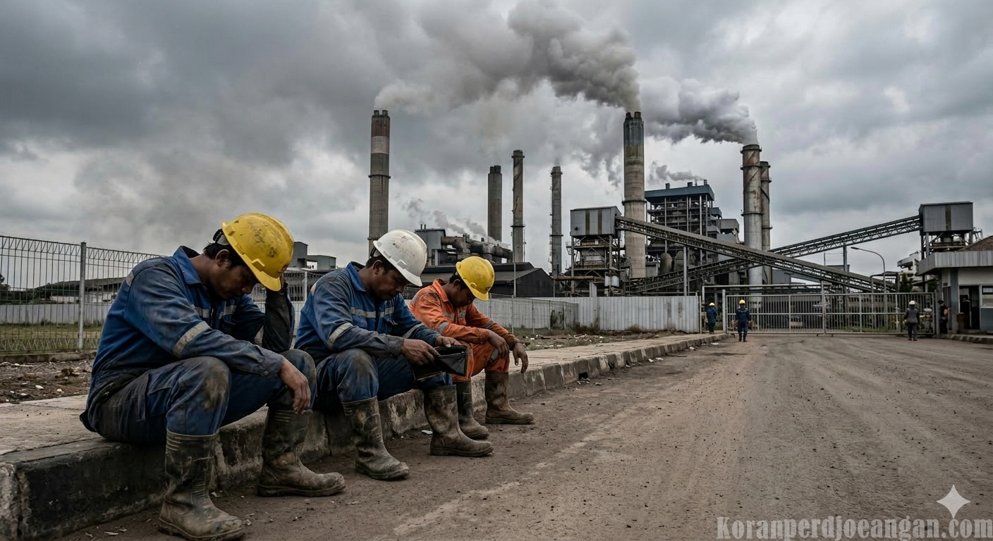 Ironi Dibalik Megahnya Industri, Ratusan THR Pekerja Mitra PT. RAPP Belum Dibayarkan