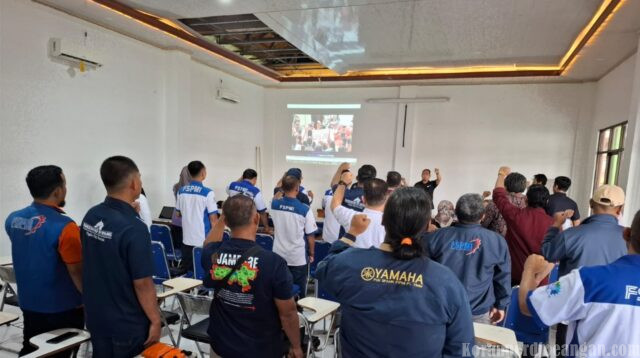 Pimpinan Pusat SPAMK FSPMI Rapat Rutin di Purwakarta
