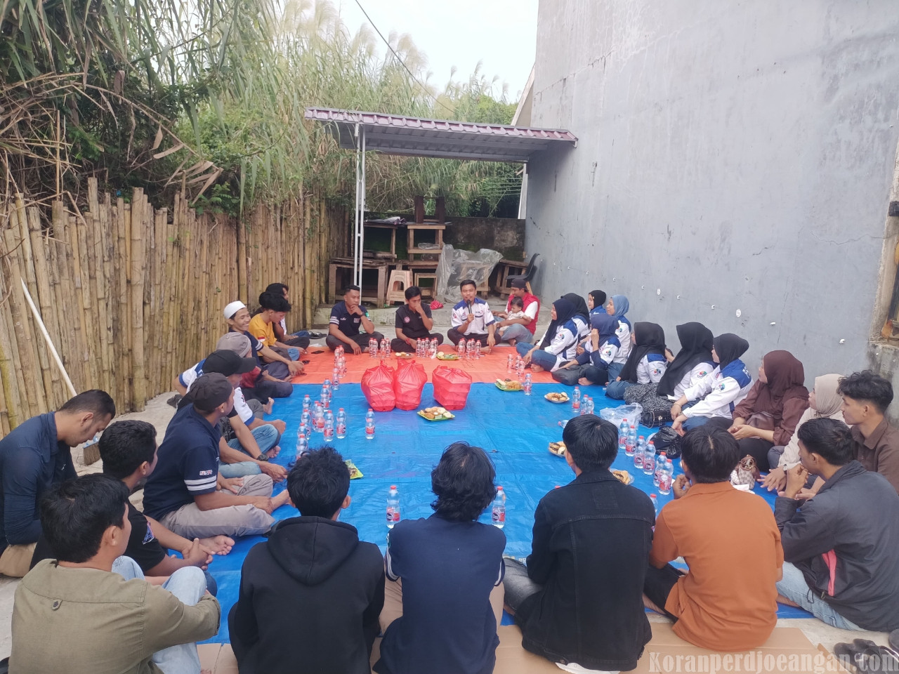 Kolaborasi 2 PUK dalam kegiatan Safari Ramadan Ke-8 Pimpinan Cabang SPAI FSPMI Makassar Raya