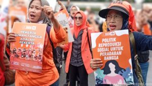 22 Tahun Menanti, Pekerja Rumah Tangga Sambangi DPR RI di Hari Perempuan Internasional