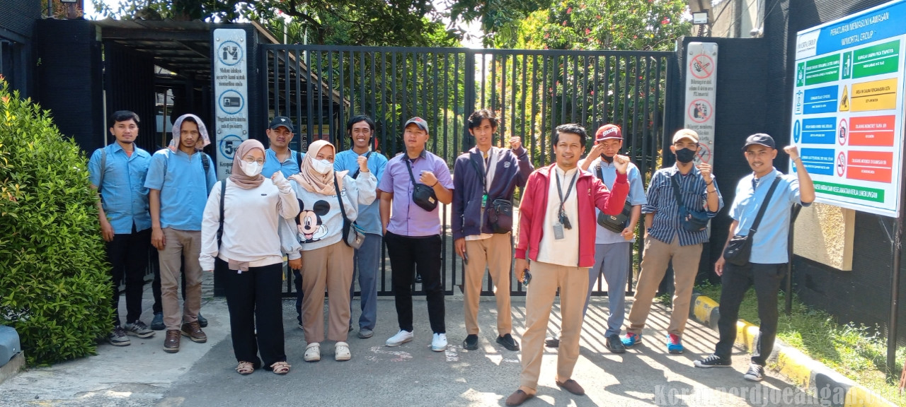 Hari Kelima, Pekerja Anggota Serikat FSPMI PT Immortal Kosmedica Indonesia Masih Ditolak Bekerja