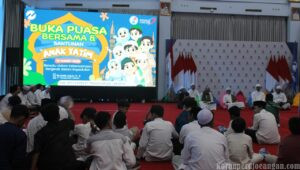 Gelar Buka Bersama, SPDT FSPMI PT Transjakarta Juga Berikan Santunan Untuk Anak Yatim