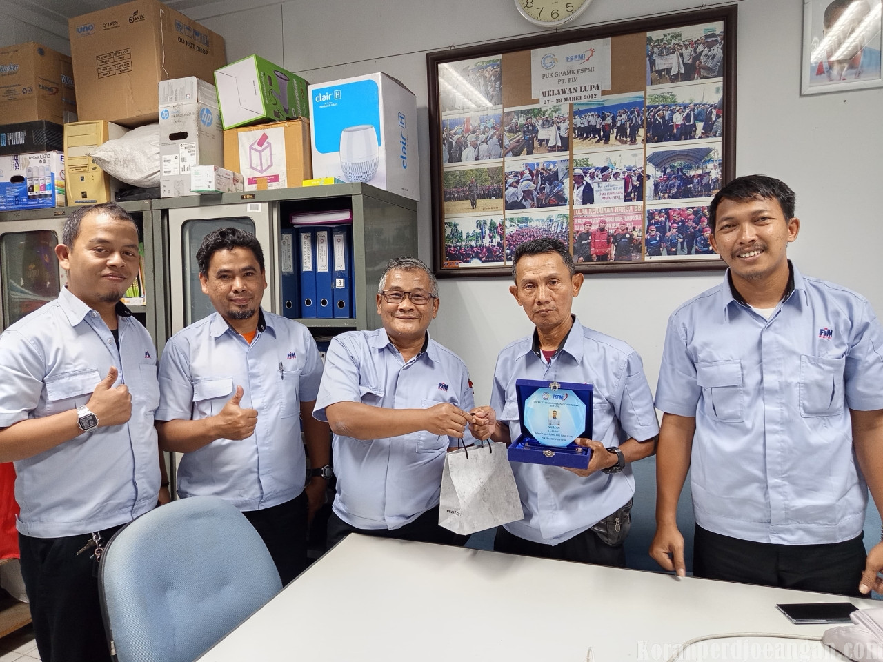 Dua Anggota Pensiun, Serikat FSPMI PT Federal Izumi Manufacturing Ingatkan Pentingnya Persiapan Masa Purna Tugas