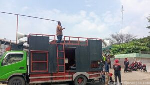 Tanpa SP, Suhendra di PHK: Buruh FSPMI Bekasi Unjuk Rasa PT Gobel Dharma Sarana Karya