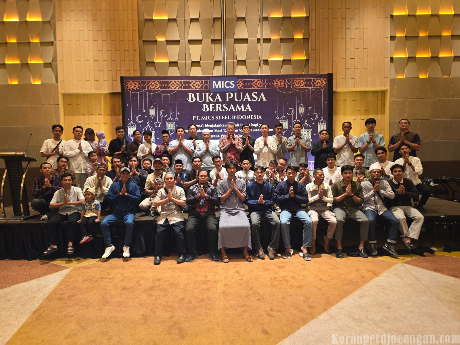Buka Puasa Bersama Jadi Momen Harmonis di PT. Mics Steel Indonesia