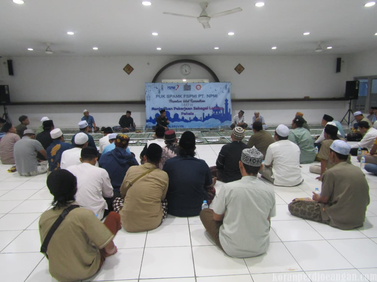 Pondok Ramadhan dan Buka Bersama PUK SPAMK FSPMI PT NPMI, Pererat Silaturahmi dan Doakan Kesejahteraan Karyawan