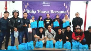 PUK SPAI FSPMI PT Paxar Indonesia Bagikan Bingkisan Lebaran kepada Anggota