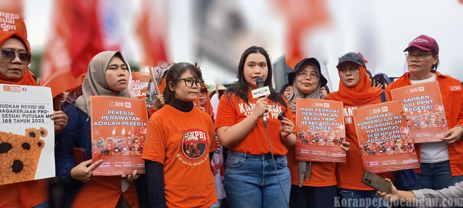 Gema Suara Marsinah di Senayan: Perempuan Bukan Sekadar Penopang, Tapi Penggerak Perubahan