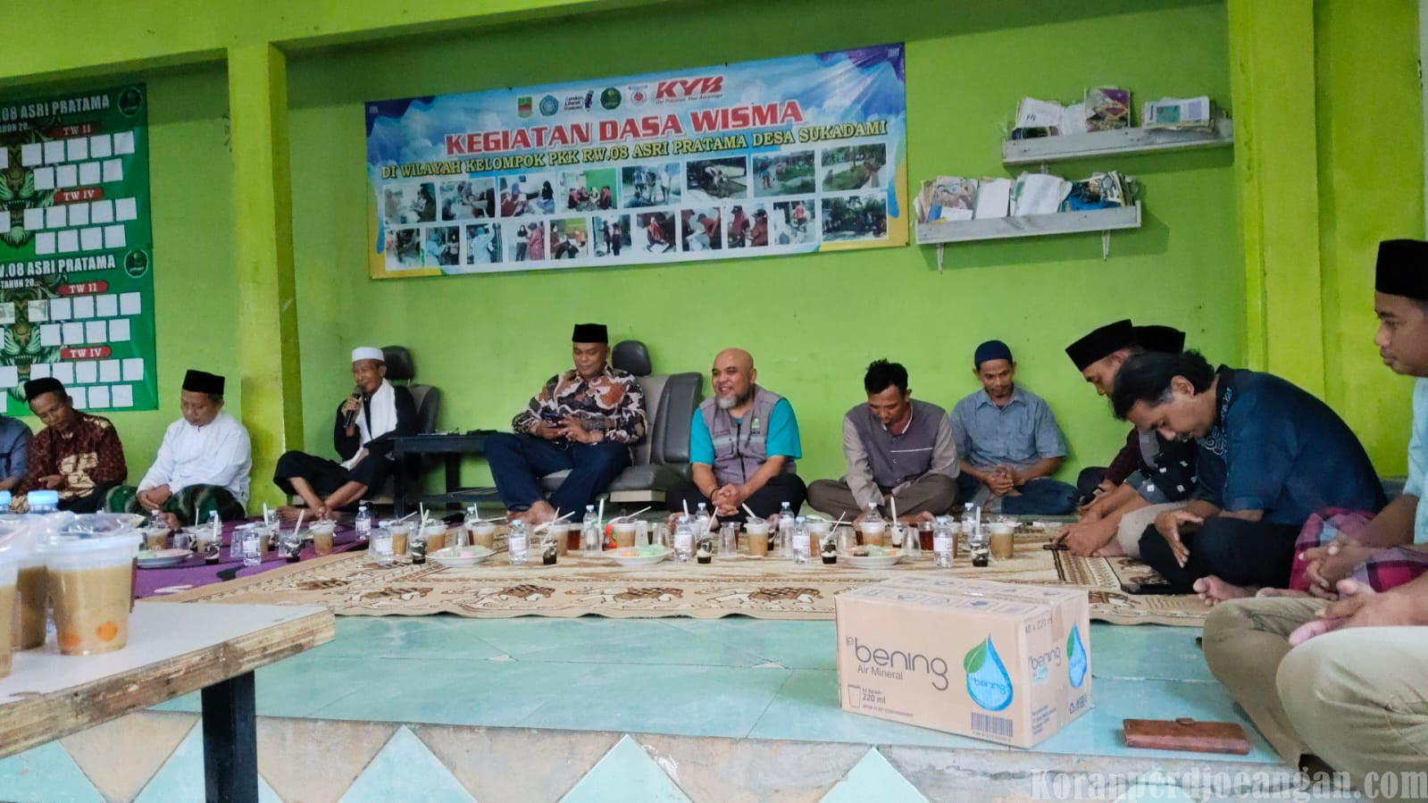 Pengurus RW08 Asri Pratama Gelar Buka Puasa Bersama dan Persiapan Donor Darah