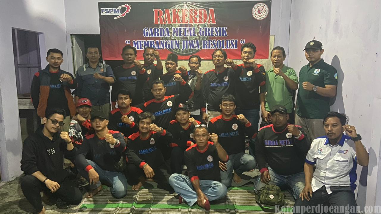 Rakerda Garda Metal FSPMI Kabupaten Gresik 2026: Membangun Jiwa Resolusi Kepengurusan Tahun 2026