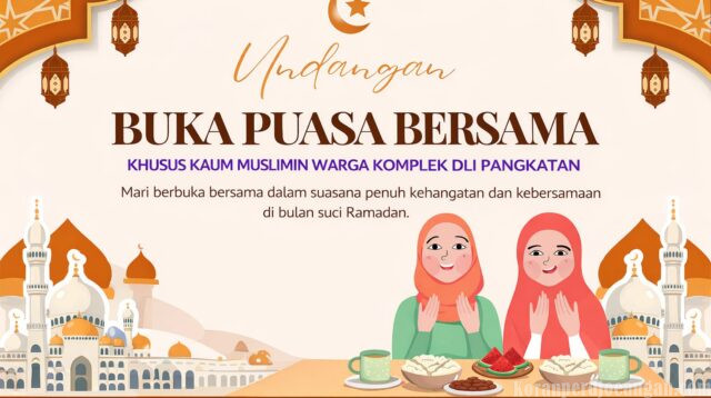 Ratusan Warga Muslim PKS DLI Akan Gelar Buka Puasa Bersama, Pererat Ukhuwah di Bulan Ramadan