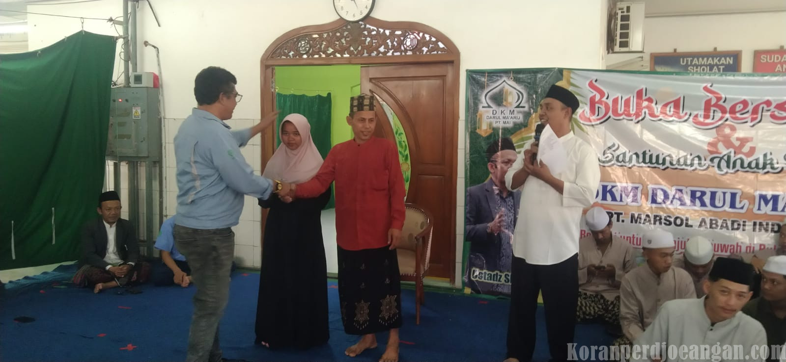 DKM Darul Ma’arij PT. Marsol Abadi Indonesia Gelar Buka Puasa Bersama