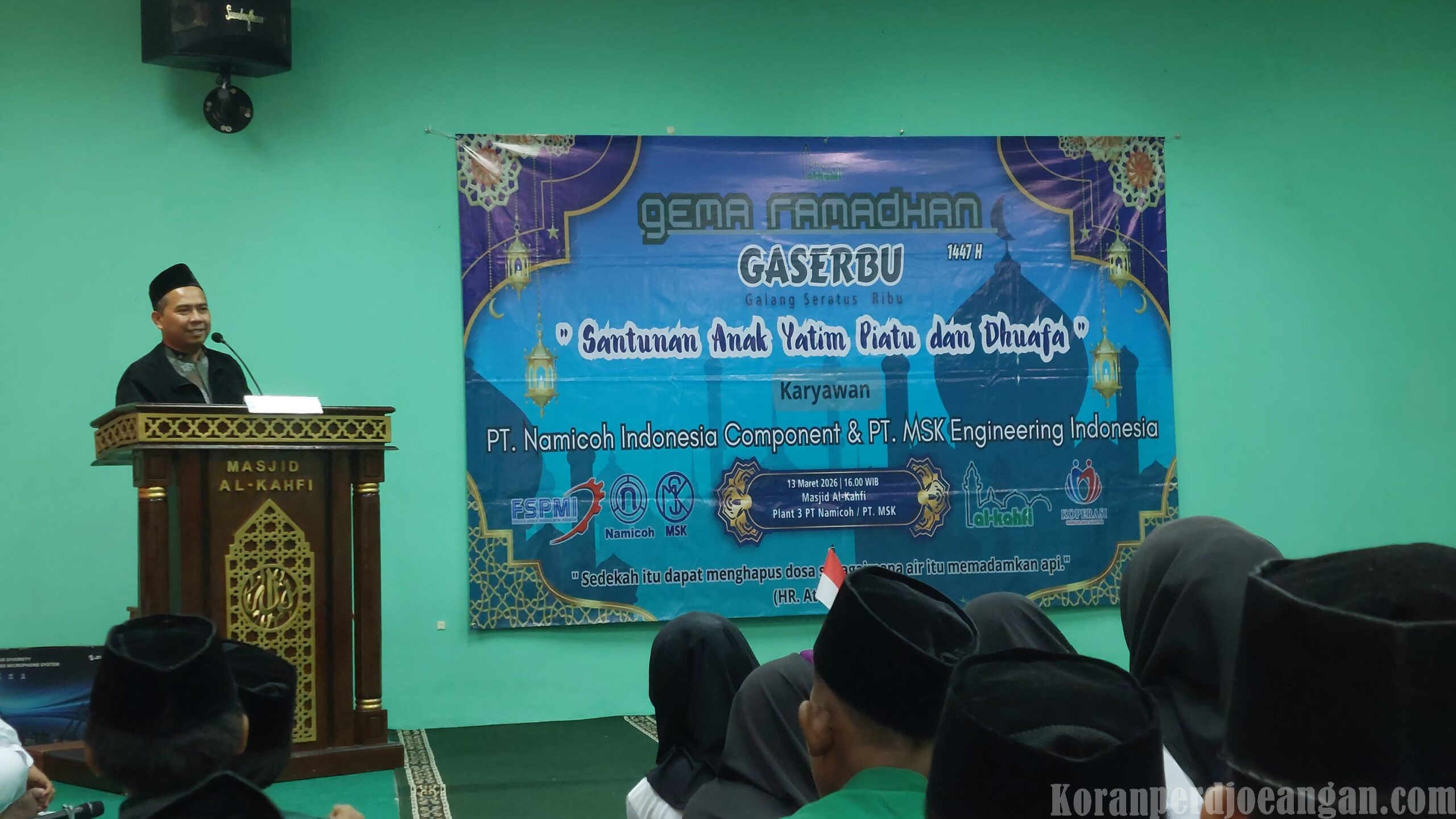 PUK Namicoh & PUK MSK Gelar Santunan 500 Anak Yatim Piatu dan Dhuafa