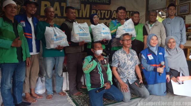 Kolaborasi Ojol, DT Peduli dan SPDT FSPMI Berbagi Paket Buka Puasa, Santunan Yatim Piatu dan Bingkisan Lebaran di Jakarta