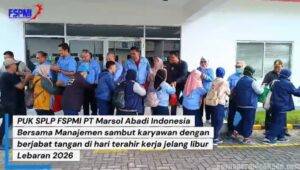 Sambut Momen Idul Fitri, FSPMI PT. Marsol Abadi Indonesia Harapkan Keselamatan dan Kebahagiaan Anggota