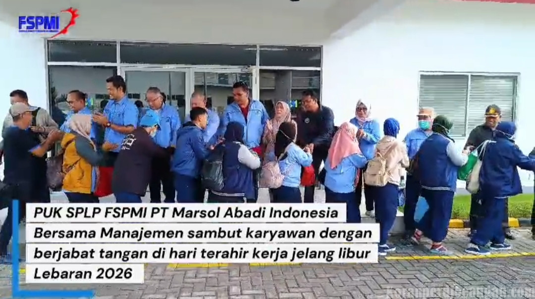 Sambut Momen Idul Fitri, FSPMI PT. Marsol Abadi Indonesia Harapkan Keselamatan dan Kebahagiaan Anggota
