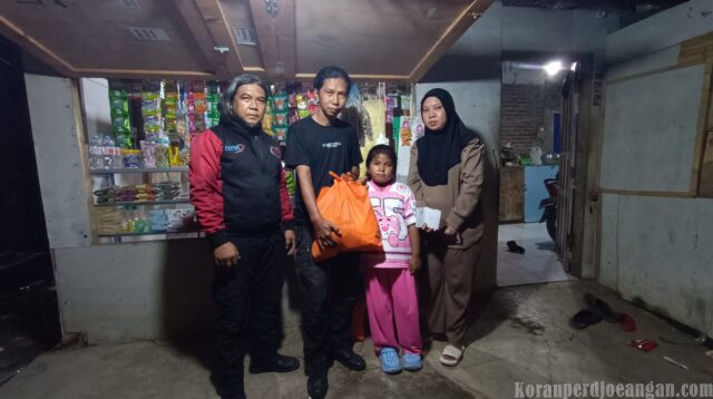 Forum EDH dan Garda Metal DHJ Santuni Keluarga Almarhum Bejo