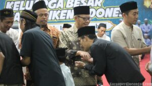 Rajut Silaturahmi  Karyawan PT Parin Hadiri Halal Bihalal di Masjid Miftachul Jannah