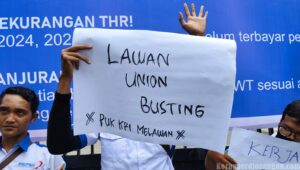 Unjukrasa FSPMI di PT Kaleng Raya Indonesia, Berikut ini Tuntutannya