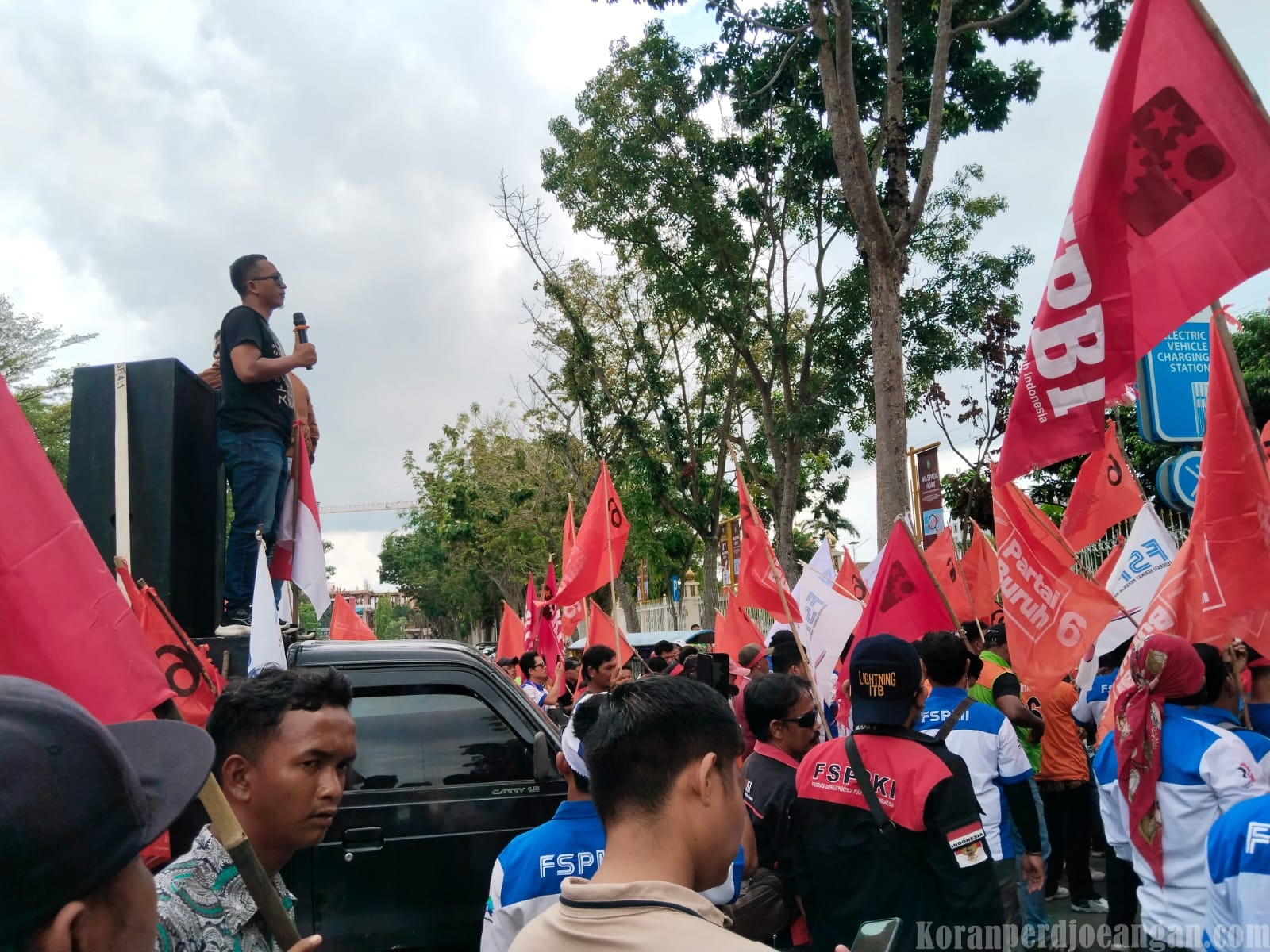 Teror Air Keras Terhadap Aktivis Andrie Yunus, DPW FSPMI Riau: Ini Mercerminkan Mentalitas Fasis