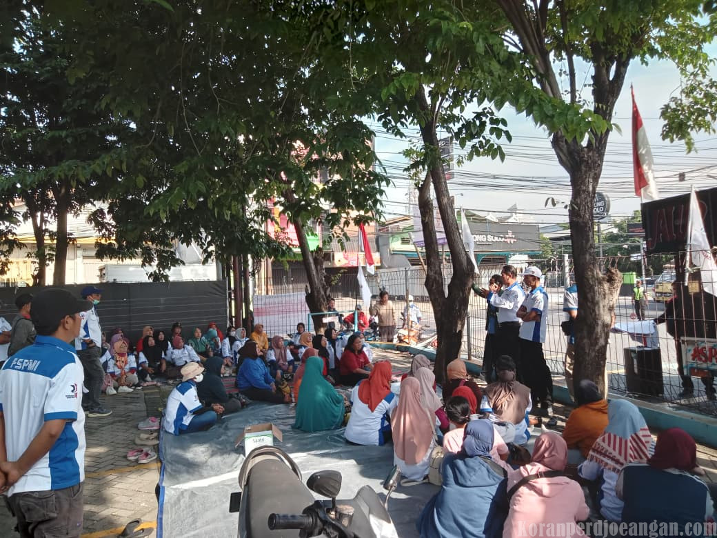 Kedepankan Dialog Harmonis, FSPMI Sidoarjo Tangguhkan Sementara Unjuk Rasa di PT Kerta Rajasa Raya