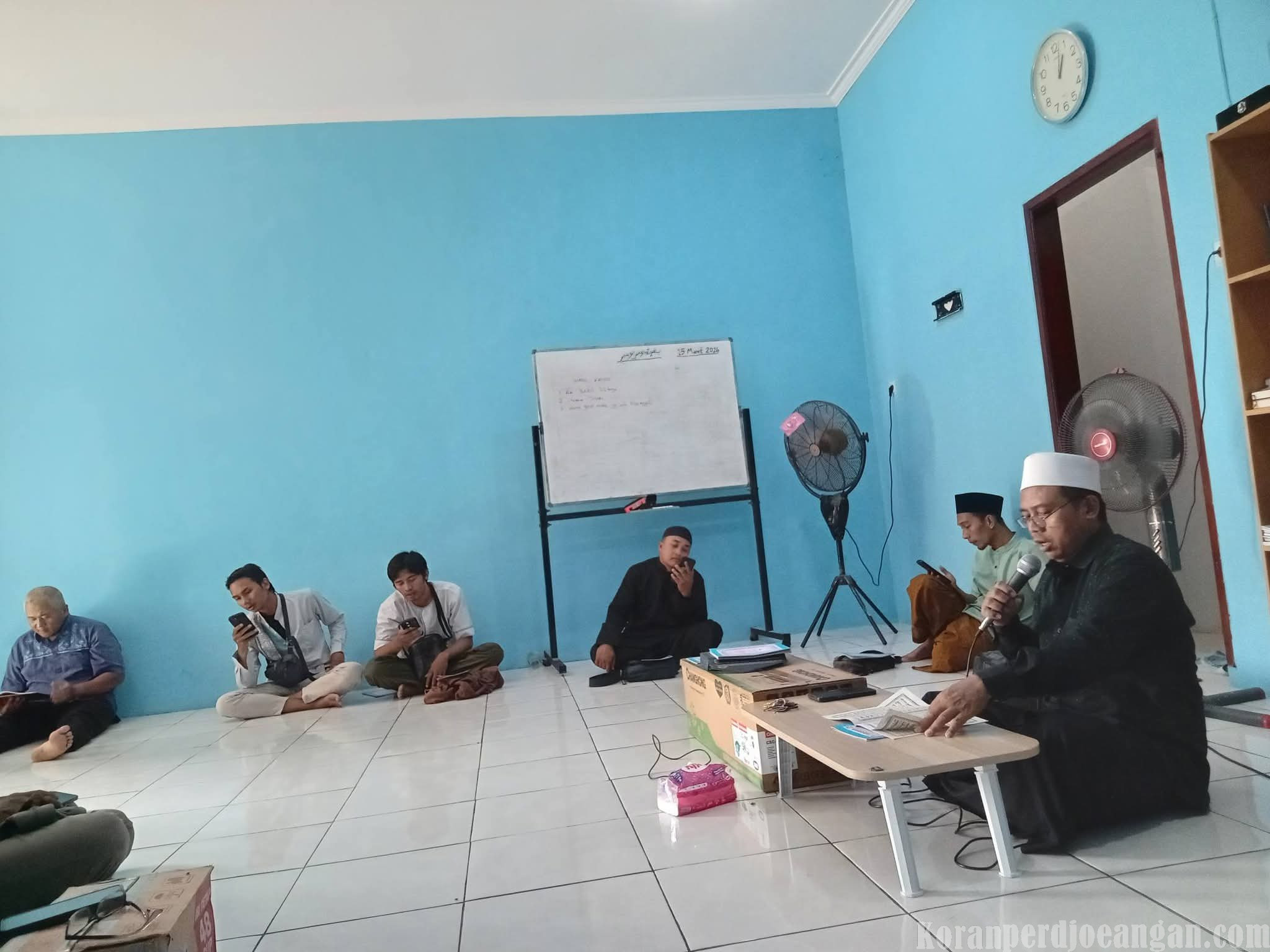 Tak Hanya Tangguh di Jalanan, Garda Metal Sidoarjo Larut dalam Khotmil Quran