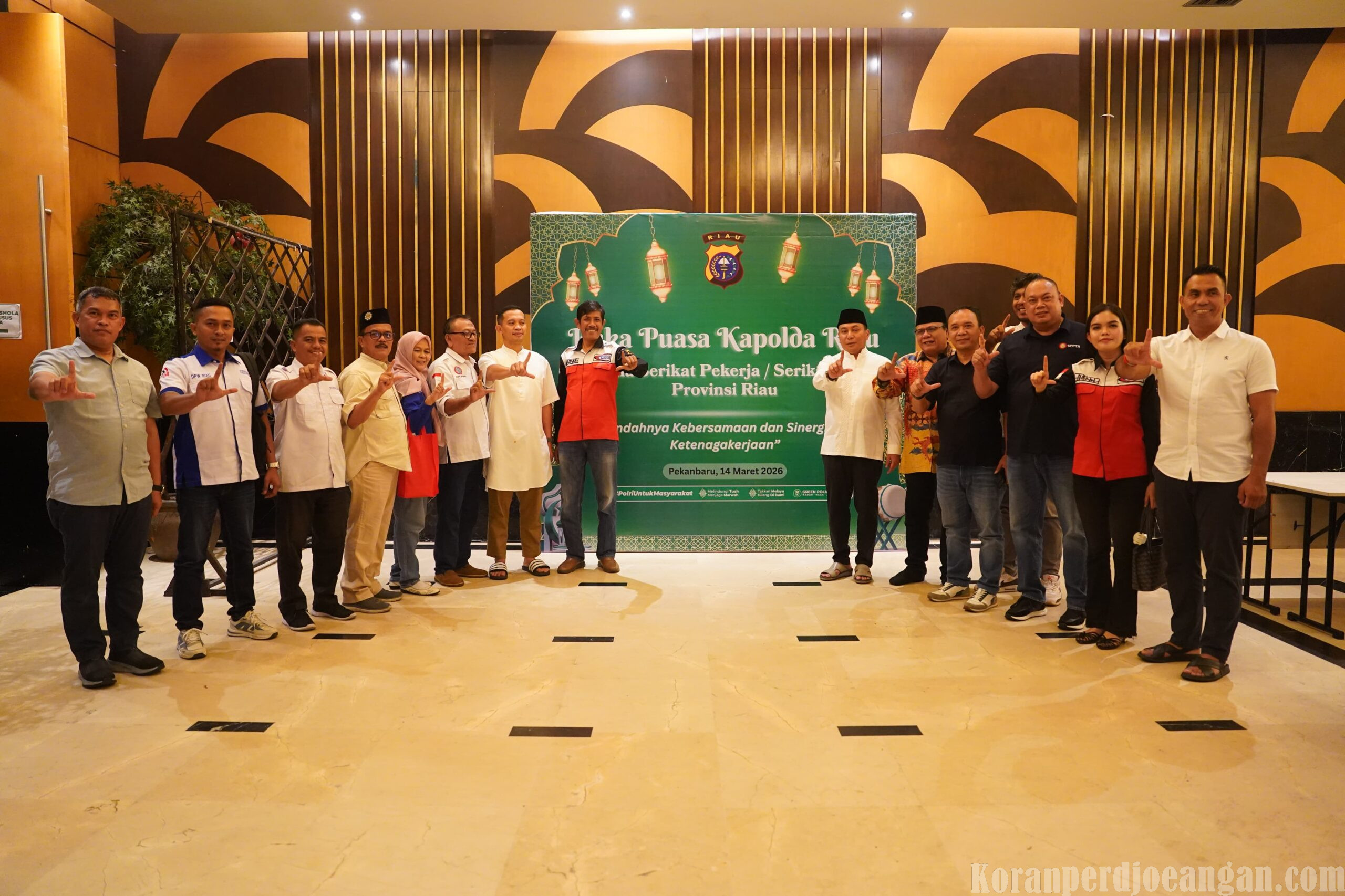 DPW FSPMI Hadiri Undangan Polda Riau, Perkuat Sinergi dan Stabilitas Ketenagakerjaan