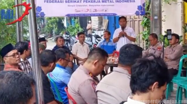 Pasca Hari Raya Idul Fitri, FSPMI Gelar Halal Bihalal di Kediaman Presiden