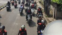 UU Ketenagakerjaan Baru Tak Kunjung Disahkan, Buruh FSPMI Konvoi Motor Ke DPR RI