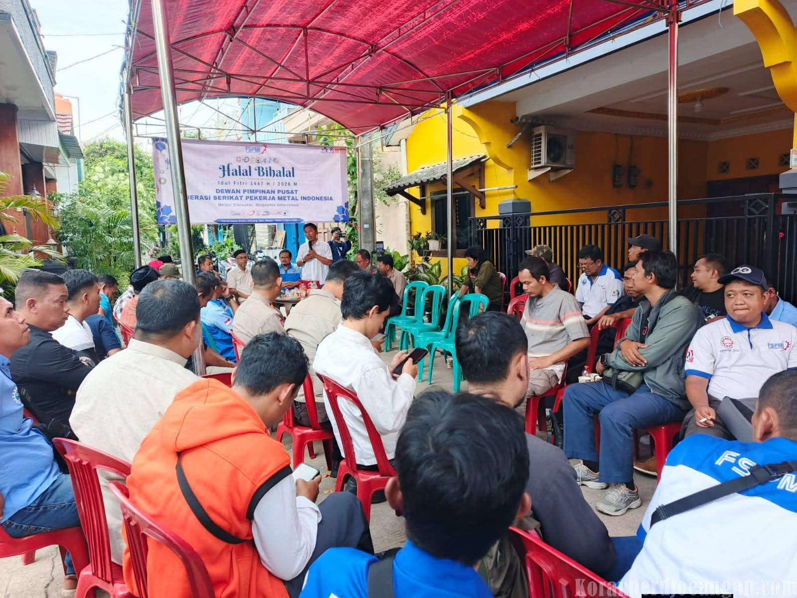 Presiden DPP FSPMI Gelar Open House dan Halal Bihalal, Undang Seluruh Staff dan Jajaran FSPMI
