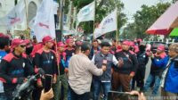 Buruh Sumut Gelorakan Gerakan Konvoi Cari Gubsu Dengarkan Aspirasi Buruh di MayDay 2026