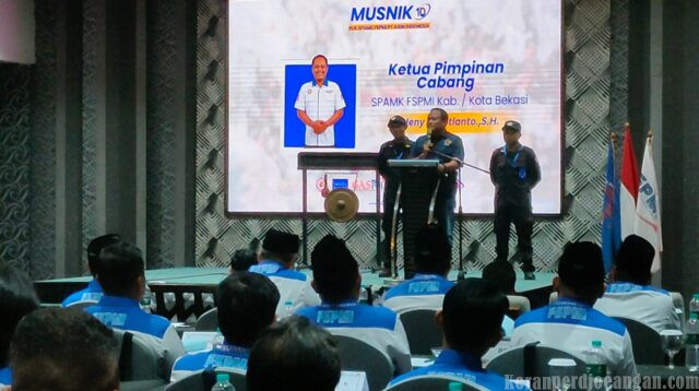 PUK SPAMK FSPMI PT Aisin Indonesia Gelar Musnik ke-10 Tahap 1