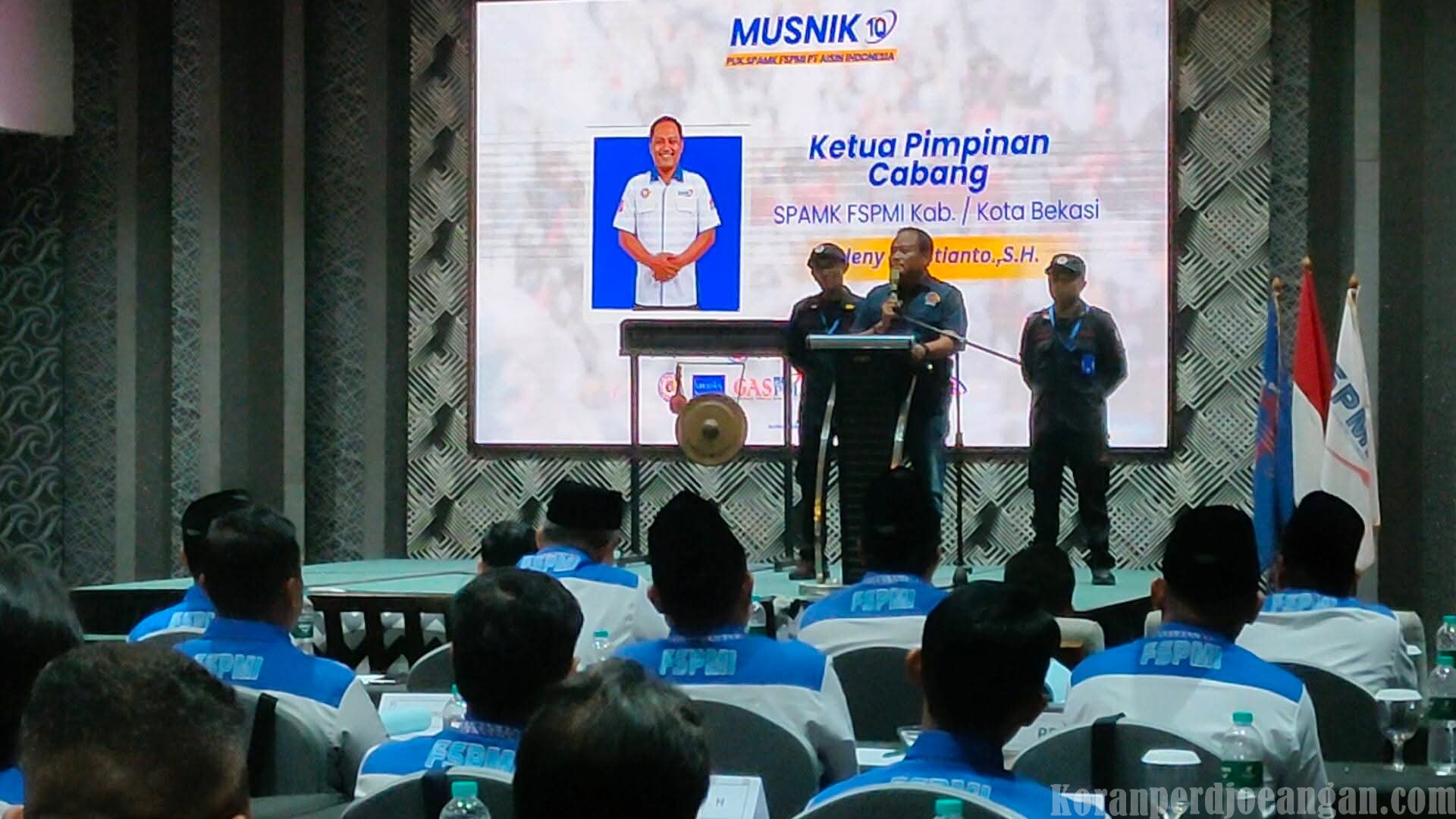 PUK SPAMK FSPMI PT Aisin Indonesia Gelar Musnik ke-10 Tahap 1