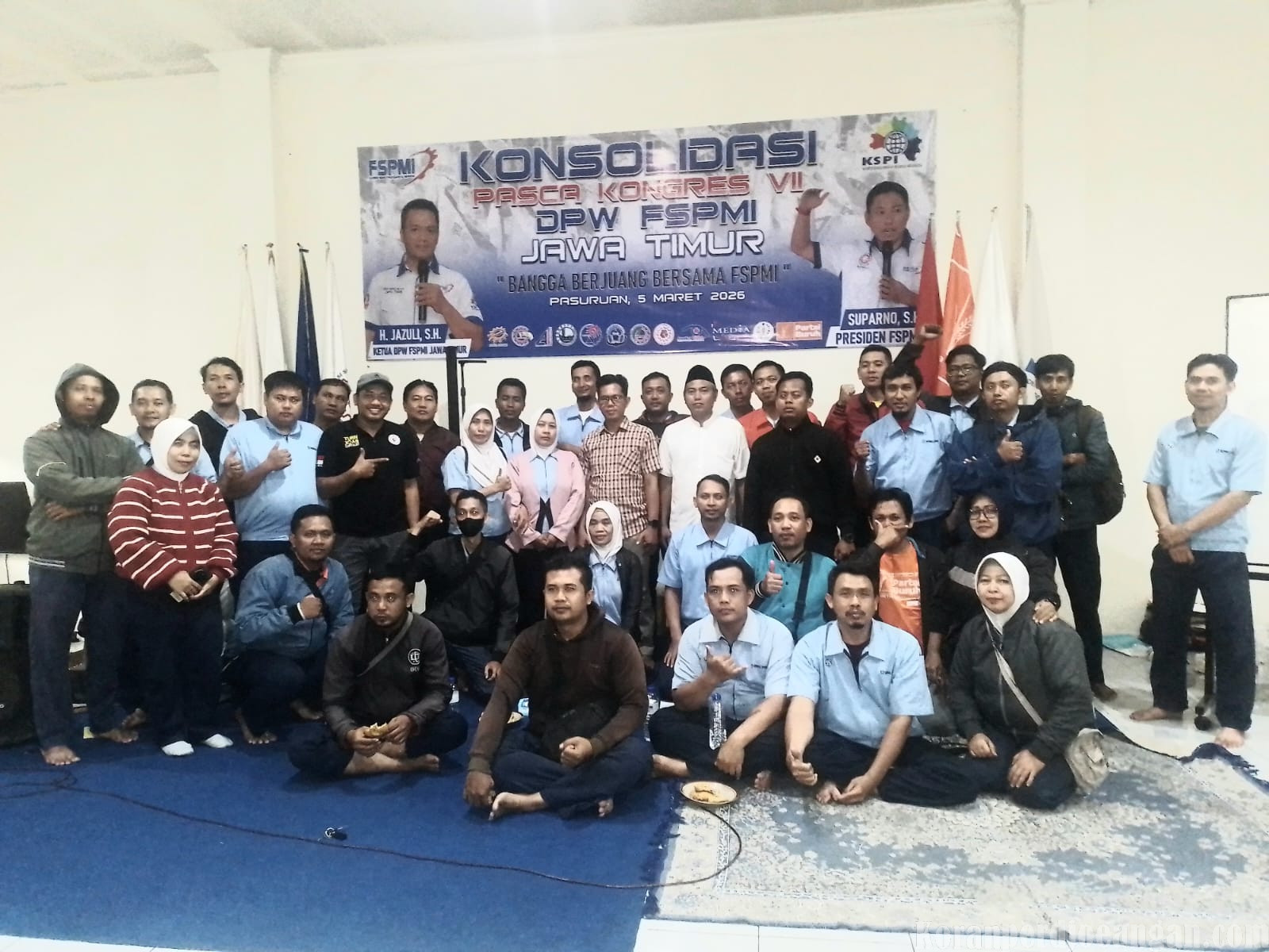 Halal Bihalal dan Rakorsus PUK KJI: Estafet Kepemimpinan, Semangat Perjuangan Tetap Menyala