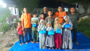 Perkuat Solidaritas, PUK SPPK FSPMI PMKS PT DLI Gelar Halal Bi Halal dan Santuni Anak Yatim