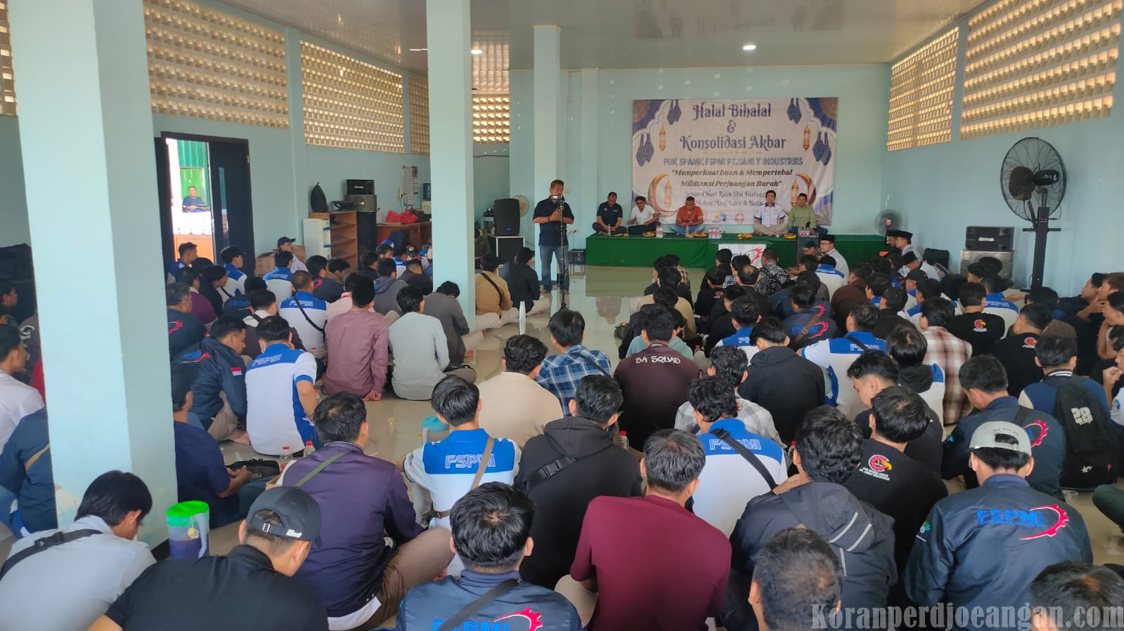 Halal Bihalal dan Konsolidasi Akbar PUK SPAMK FSPMI PT. Sanly Industries
