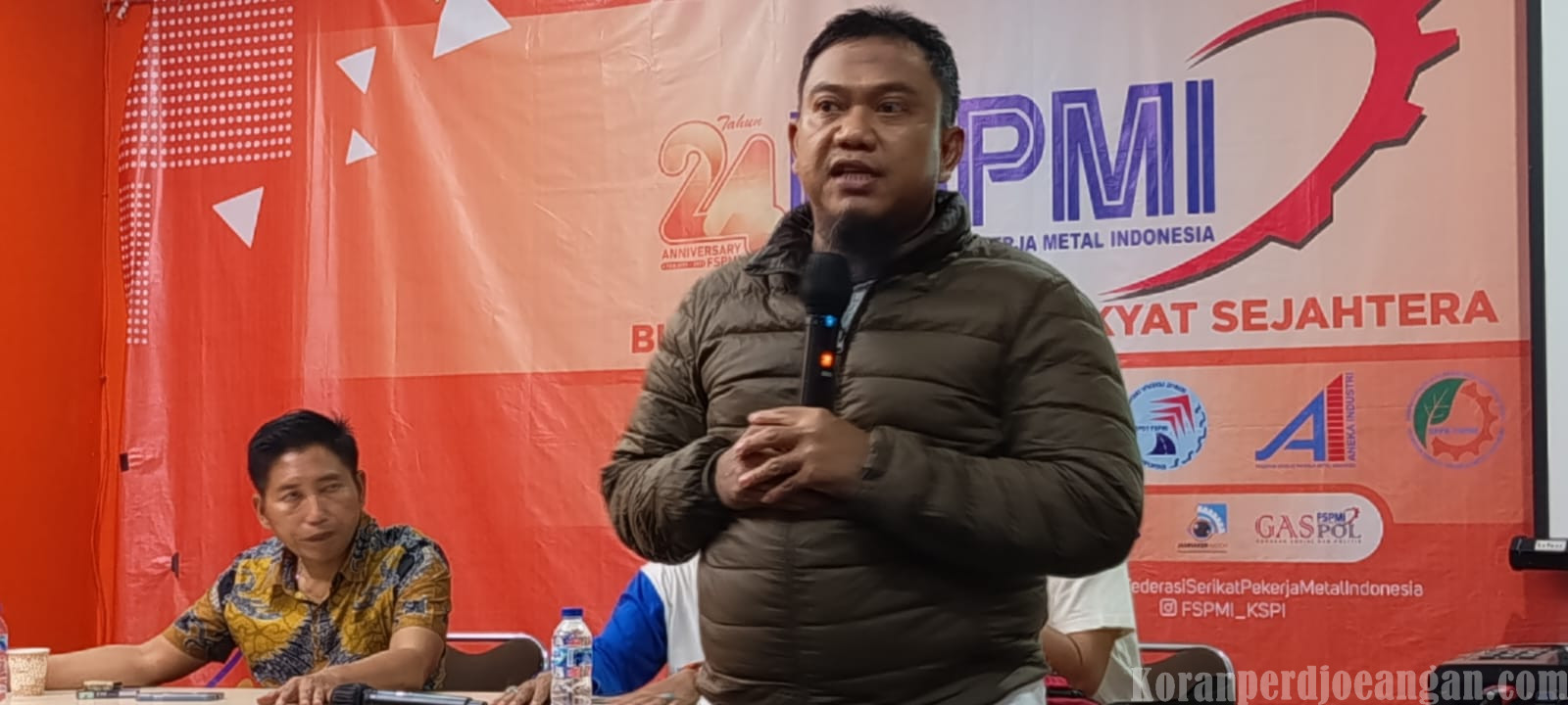 Ini Kata Ketua Pimpinan Pusat SPAMK Dalam Konsolidasi FSPMI di Jakarta