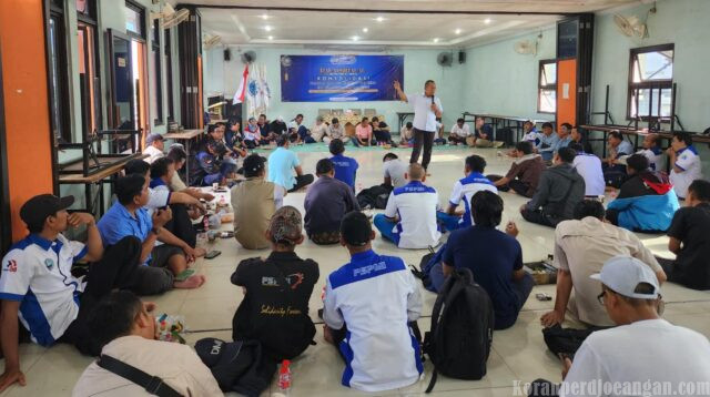 Perkuat Kekompakan, SPLP FSPMI Bekasi Lakukan Halalbihalal dan Konsolidasi