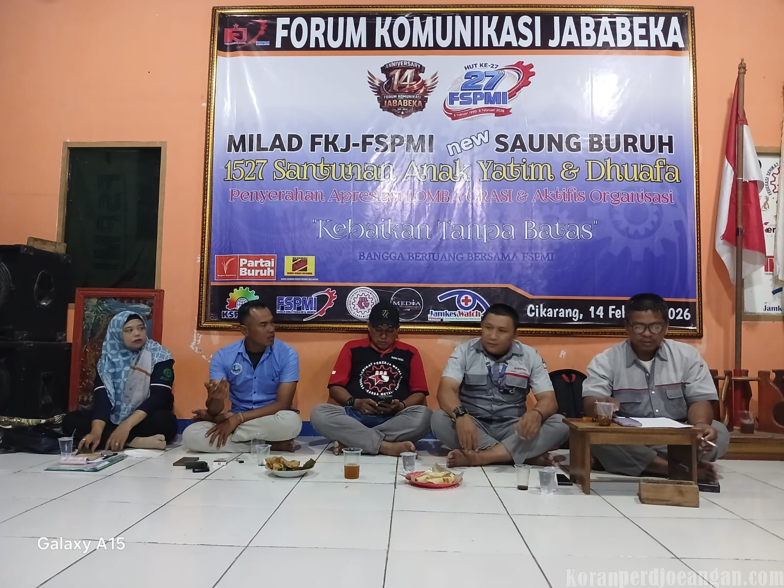 Menjaga Persatuan dan Keutuhan Organisasi Jadi Pembahasan Ratin Garda Metal Area Jababeka